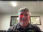 David Redhage SSARE PDP Grants Manager in Zoom Webinar