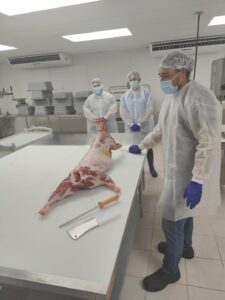 Lamb processing for meat
