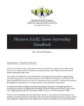 Western SARE internship handbook